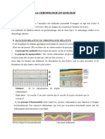 Chronologie en Geologie Cours PDF