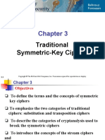 Traditional Symmetric-Key Ciphers