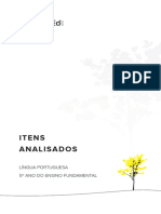 Itens Analisados: Língua Portuguesa 5º Ano Do Ensino Fundamental