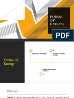 Forms of Energy