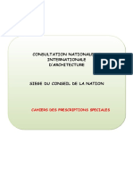 Cahier Des Cherges Prescriptions Speciales