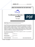 Ap Ndice B1 DO RPAS CO y Habilitaciones y Especificaciones de Operacion