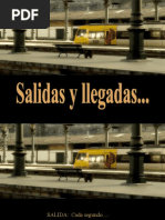 Salidas y llegadasLUNAD - Pps