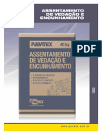 Ficha Técnica Assentamento Vedação Encunhamento