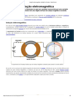 Indução Eletromagnética - Definição e Fórmulas - Brasil Escola PDF