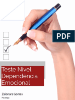 SDE-Teste Nível Dependência Emocional