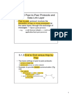 Chap 5 Peer-to-Peer Protocols and Data Link Layer