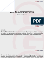 Direito Administrativo: Prof. Rodrigo Cardoso