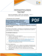 Guia de Actividades y Rúbrica de Evaluación - Unidad 1 - Tarea 2 - Comunicación Organizacional y Plan Motivacional