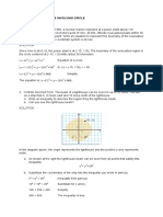 Problems Involving Circle