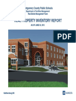 Montgomery County Public Schools MD - Real Property Inventory Report 2015