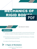 Fundamentals of Mechanics of Rigid Bodies