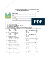 Soal PTS 5 Bahasa Inggris NN