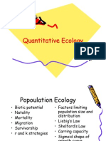 Quantitative Ecology