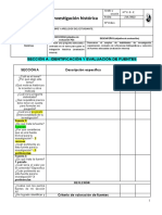 FICHA DE LA SECCIÓN A - Daza