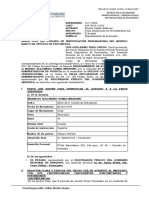 Acusacion Falsa Declaracion en Procedimiento