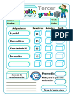 Examen Segundo Trimestre Primer Grado