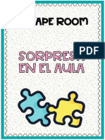 Escape Room Inicio Clases PDF