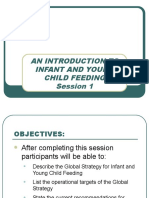 Session 1 Introduction To IYCF