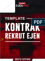 Template Kontrak Rekrut Ejen