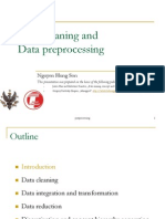 Data Cleaning and Data Pre Processing