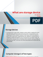 What Are Storage Device: ICT Long #1