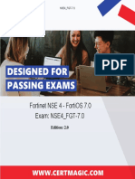 Nse4 - Fgt-7.0 Fortinet Nse 4 - Fortios 7.0: Exam