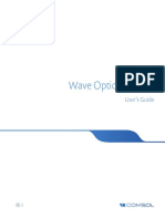 Wave Optics Module Users Guide 6.1