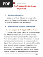 TP Etude Des Pertes Singuliéres