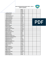 Absen Rapat Kepengurusan Rohis 1444 H - 1445 H SMKN 42 Jakarta