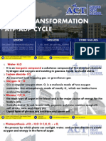 Energy Transformation - Atp-Adp Cycle