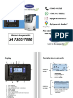 Manual Operador X4 7300-7500