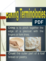 Baking Termnologies