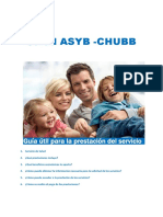 Salud Asyb - Chubb: Guía Útil para La Prestación Del Servicio