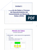 1 Introduccion A La Mineria de Datos y KDD