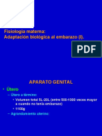 Fisiología Materna: Adaptación Biológica Al Embarazo (I)