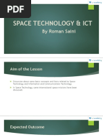 Space Technology & Ict: by Roman Saini