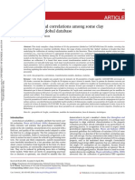 Article: Transformations and Correlations Among Some Clay Parameters - The Global Database