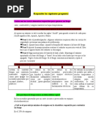 Responder Las Siguientes Preguntas: Calor, Combustible y Oxígeno También Las Bajas Temperaturas