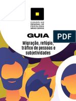 Cartilha - Guia Migração, Refugiados, Tráfico de Pessoas e Subjetividades