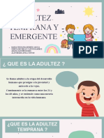 Adultez Temprana Y Emergente