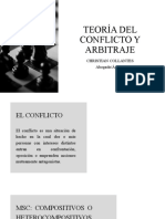 Teoría Del Conflicto Y Arbitraje: Christian Collantes Abogado/Árbitro