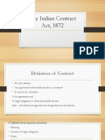 The Indian Contract Act, 1872