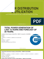 Power Distribution & Utilization: Total Power Generation of Last 10 Years and Forecast of 20 Years