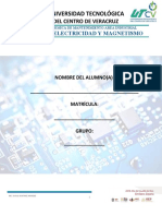 Universidad Tecnológica: Manual de Electricidad Y Magnetismo