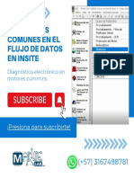 Mediciones Comunes en El Flujo de Datos en Insite: ¡Presiona para Suscribirte!