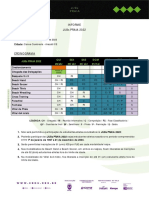 Informe JUBs Praia 2022