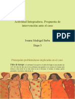 Actividad Integradora. Propuesta de Intervención Ante El Caso