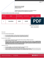 Cantidad Equipo Precio Traslado Precio de Renta Horas de Renta Incluidas Precio Por Hora Extra