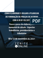 Como Elaborar E Julgar A Planilha de Formação de Preços de Acordo COM A IN #05/2017